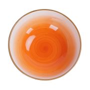 Салатник 15,5*15,5*5см, 510 мл, фарфор,оранжевый цвет 