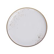 Тарелка круглая d=23 см, фарфор, серия 