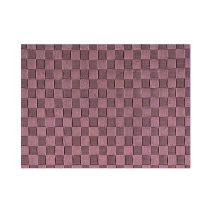 Подкладка настольная бордо плетеная, 30,3*42,7 см, материал рафия, 12 шт