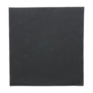 Салфетка бумажная Double Point двухслойная,черная,39*39 см,(1упаковка=50 шт), Garcia de Pou