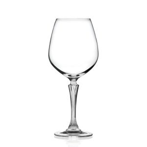 Бокал для красного вина RCR Luxion Glamour 580 мл, хрустальное стекло, Италия (ЗАКАЗНОЕ)
