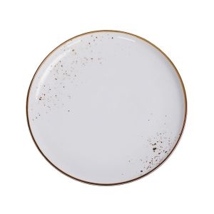 Тарелка круглая d=20 см, фарфор, серия 