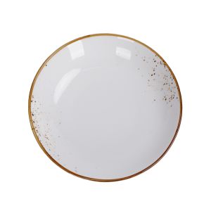 Тарелка,салатник 1,05 л, d=25см,  h=5 см, фарфор,серия 
