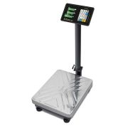 Корея Весы напольные до 150 кг. III класс точности (дискрет. 50 гр.), платформа 520*420 мм. с расч. стоимости, LCD дисплей /1/