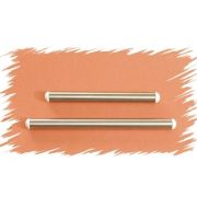 GI.METAL (Италия) Скалка нерж. 250 мм. d=25 мм. Gimetal /1/4/