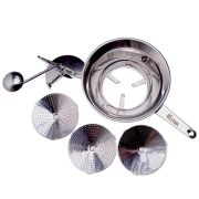 MGsteel Машинка для протирки пюре d=24 см. + 3 сита, нерж. MGsteel /1/8/