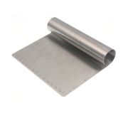MGsteel Скребок (разделитель для теста) h=12 см. раб.часть 15*8 см. нерж. со шкалой MGsteel /1/12/72/