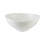 Bonna (Турция) Салатник d=250 мм. 2100 мл. h=105 мм. Белый, форма Агора Bonna /1/3/162/