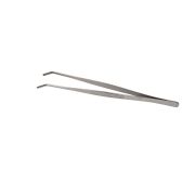 MGsteel Щипцы (пинцет) 16 см. прямые, изогнутый кончик, нерж. MGsteel /1/100/