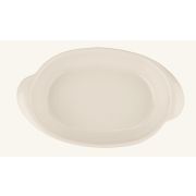 Bonna (Турция) Блюдо для запекания и подачи 310*185 мм. овальное с ушками Белый, форма Оптива Bonna /1/24/111/