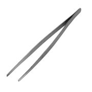 MGsteel Щипцы (пинцет) 25,5 см. прямые, нерж. MGsteel /1/144/