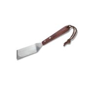MGsteel Лопатка 20,5 см. изогнутая раб.часть 9,5*4 см. нерж., с дерев. ручкой  MGsteel /1/120/
