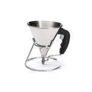 De Buyer (Франция) Воронка-дозатор d=14,5 см. нерж. с ручкой, автоматическая на подставке De Buyer /1/