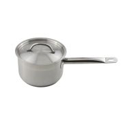 MGsteel Сотейник 2,0 л. нерж. d=17,5 см. h=10,5 см. с крышк. тройное дно (индукция) MGsteel /1/
