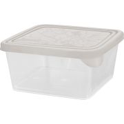 Пластик (Россия) Контейнер для продуктов прямоуг.  0,9 л. 20,3*14*4,8 см. п/п /1/26/