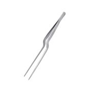 MGsteel Щипцы (пинцет) 16 см. изогнутые, нерж. MGsteel /1/100/