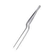 MGsteel Щипцы (пинцет) 20 см. изогнутые, нерж. MGsteel /1/100/