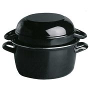 APS (Германия) Кастрюля  5,0 л. нерж. d=25,5 см. h=21,5 см. для мидий черная APS /1/4/