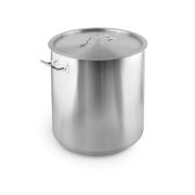 MGsteel Котел 71 л. нерж. d=47 см. h=45 см. тройное дно с крышк. (индукция) MGsteel /1/