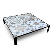Abert (Италия) Подставка фуршетная 40*40*9 см. черный Domino Abert (плитка 73507,73504,73505,73506) /1/