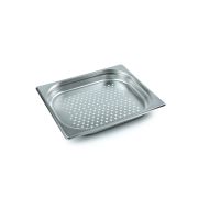 MGsteel Гастроемкость 1/2 h= 40 мм. 2 л. нерж. перфорир. d=6 мм. MGSteel /1/6/12/