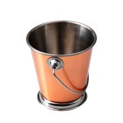 MGsteel Ведерко для подачи  d=90/60 мм. h=90 мм. 350 мл. нерж. медный MGsteel /1/72/