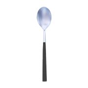 Pintinox (Италия) Ложка десертная Хайв 18/10 кованая 18 см. ручка пластик черная Pinti /12/