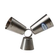 MGsteel Джиггер 30/45/60 мл. d=42/40/44 мм. h=125 мм. нерж. MGsteel /1/72/