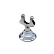 MGsteel Держатель для ценников и табличек d=2,5 см. h=3,7 см. нерж. на подставке MGsteel /1/576/
