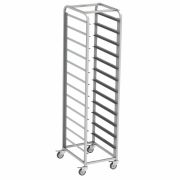 MGsteel Тележка-шпилька для подносов 470*400*1800 мм.,12 уровней, сварная,нерж. (поднос 450*350 мм.) MGsteel /1/