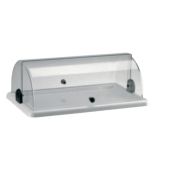 Abert (Италия) Поднос сервировочный 50*30,5 см. полипропилен, с крышкой Roll-Top Abert /1/