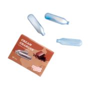 MasterWhip (Китай) Баллончики для сифона для взбивания сливок (N2O) 10 шт/уп. вкус шоколада MasterWhip /1/36/