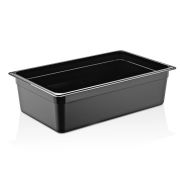 GASTROPLAST (Турция) Гастроемкость 1/1 h=150 мм. 18 л. п/п черная GP /1/6/