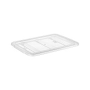 GASTROPLAST (Турция) Крышка для емкости для столовых приборов 3 секции 40*30 см. прозрачная, п/п (емкость 76905, 76906) GP /1/12/