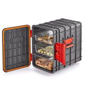GASTROPLAST (Турция) Контейнер для транспортировки 60 л. 410*590*590 мм. для гастроем. h=200 мм. (-40°C до +100°C) ABS пластик GP /1/