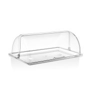 GASTROPLAST (Турция) Крышка Roll-Top GN 1/1 53*32,5 см. h=18,5 см. поликарбонат, прозрачная (поднос 76838) GP /1/6/