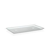 GASTROPLAST (Турция) Поднос для подачи GN 1/2 32,5*26,5 см. поликарбонат, прозрачный (крышка 76828, 76829) GP /1/24/