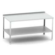 MGsteel Стол разделочный без борта  600*600*870 мм. разборный, полка сплошная, нерж. MGsteel /1/ ТП