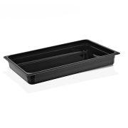 GASTROPLAST (Турция) Гастроемкость 1/1 h= 65 мм. 6 л. п/п черная GP /1/6/