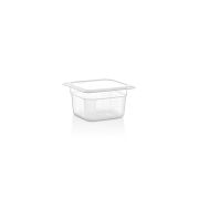 GASTROPLAST (Турция) Гастроемкость 1/6 h=100 мм. 1,25 л. п/п прозрачная GP /1/36/