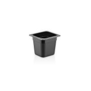 GASTROPLAST (Турция) Гастроемкость 1/6 h=150 мм. 2 л. п/п черная GP /1/36/