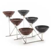 Стойка металлическая для выкладки + шесть салатников,66*37*44 см,  P.L.--Hotelware