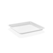GASTROPLAST (Турция) Поднос для подачи 28*28 см. поликарбонат, белый (крышка 76836) GP /1/24/