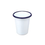 Стакан эмалированный 9,5*5,5*12 см, «Blue Rim»  P.L.