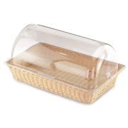 Подставка плетеная для выпечки c крышкой,525*325*90 mm, P.L. Proff Cuisine