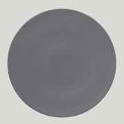 Тарелка RAK Porcelain NeoFusion Stone круглая плоская 29 см (серый цвет)