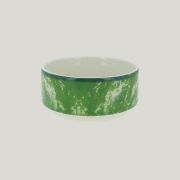 Салатник RAK Porcelain Peppery круглый штабелируемый 480 мл, d 12 см, h 6 см, зеленый цвет