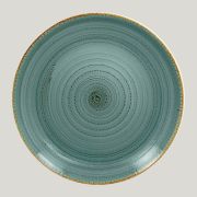 Тарелка RAK Porcelain Twirl Lagoon плоская 31 см