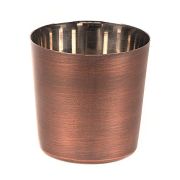 Стакан Antique Copper для подачи 400 мл, d 8,5 см, h 8,5 см, нержавейка, P.L. Proff Cuisine