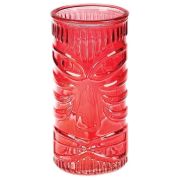 Стакан для коктейлей «Тики красный» 400 мл, стекло, P.L. - BarWare